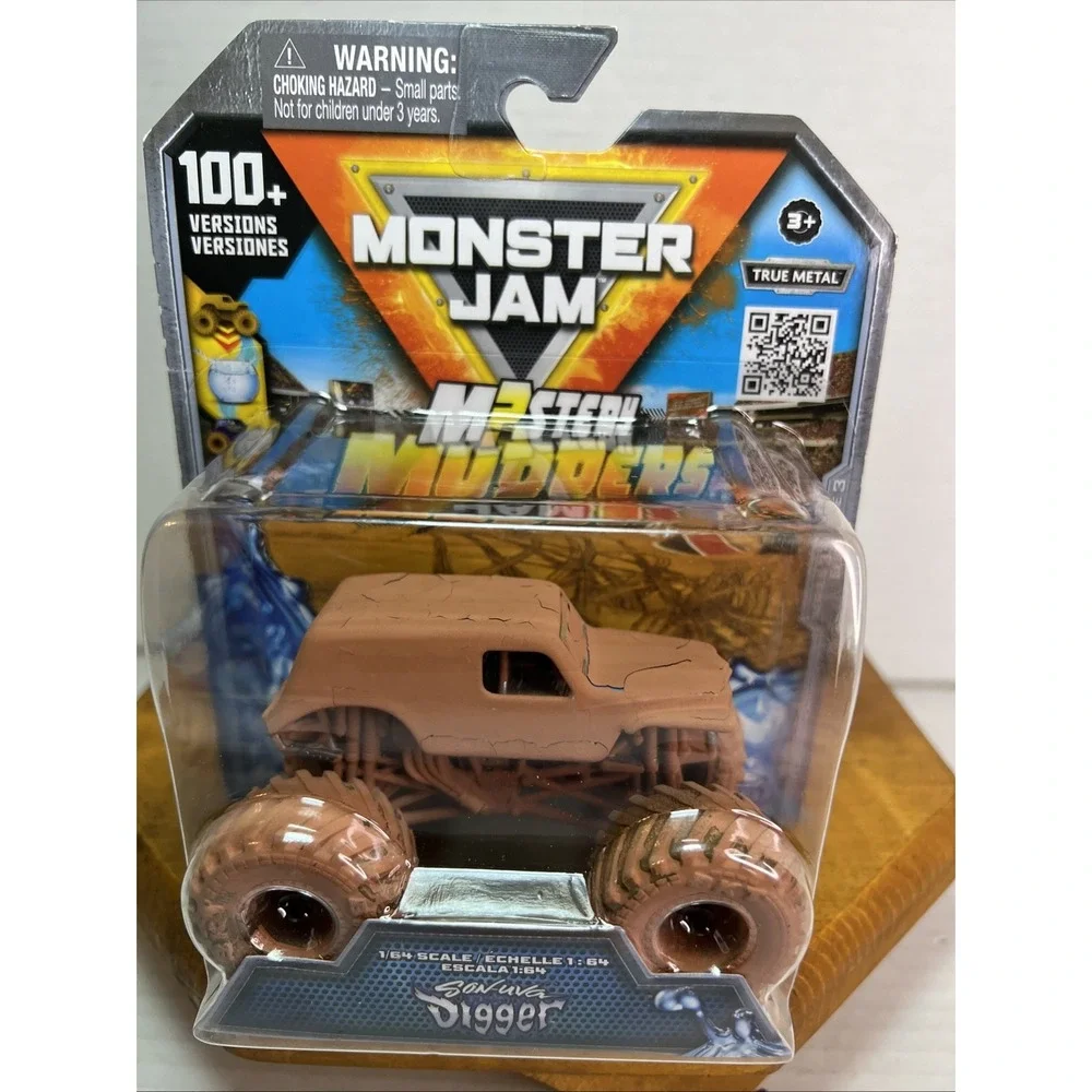 Megalodon (Mudders) Monster Jam Truck (Spin Master)(2024) Mystery Mudder‎ Series